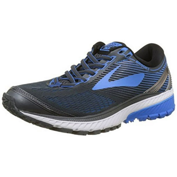 Brooks Mens Adrenaline GTS 18 Grey/Blue/Black 9.5 D US Brooks Mens Adrenaline GTS 18 Grey/Blue/Black 9.5 D US